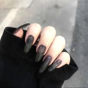 24 Pcs Matte Fake Nails Kit.